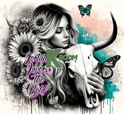 20 Oz Skinny Tumblers Cowgirl design 20 image to choice from 14