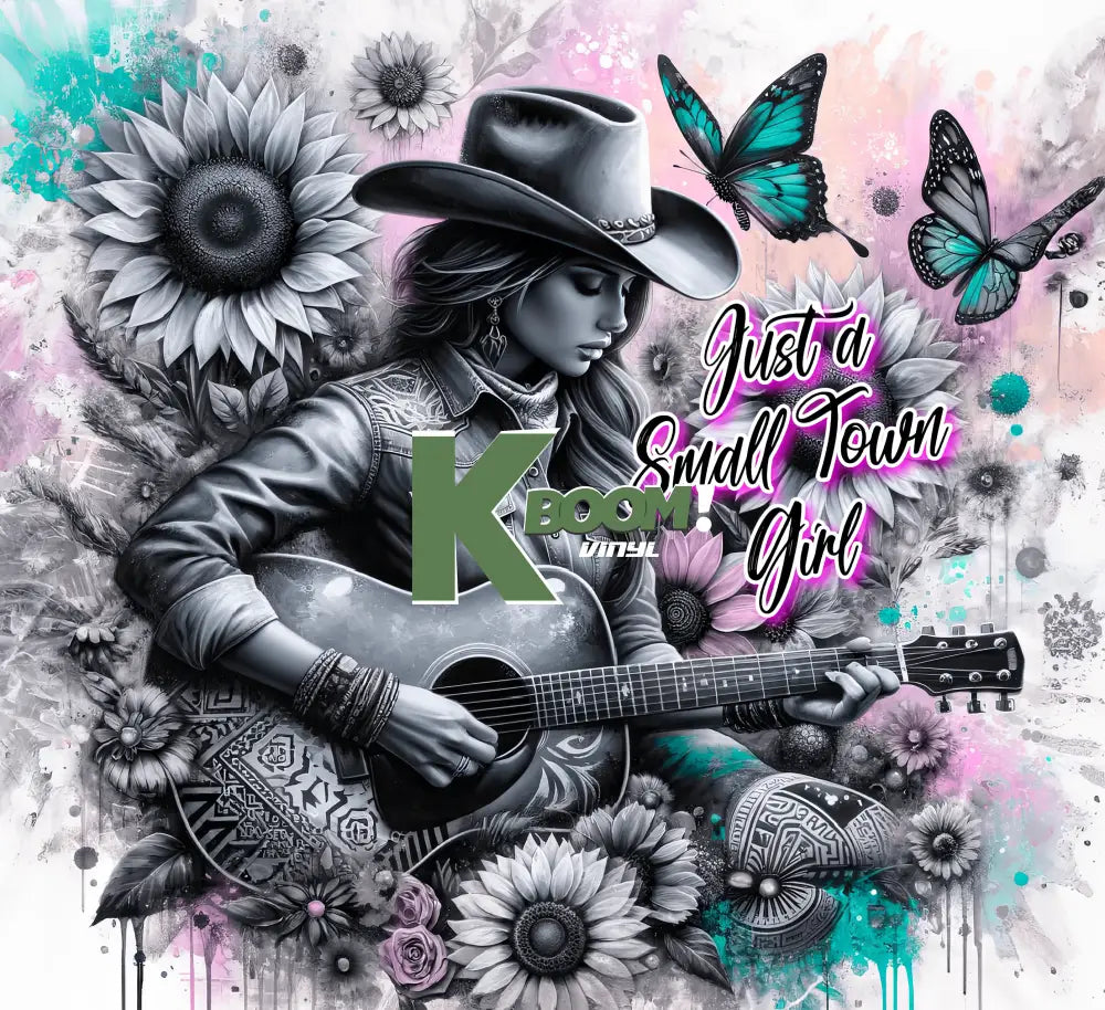 20 Oz Skinny Tumblers Cowgirl design 20 image to choice from