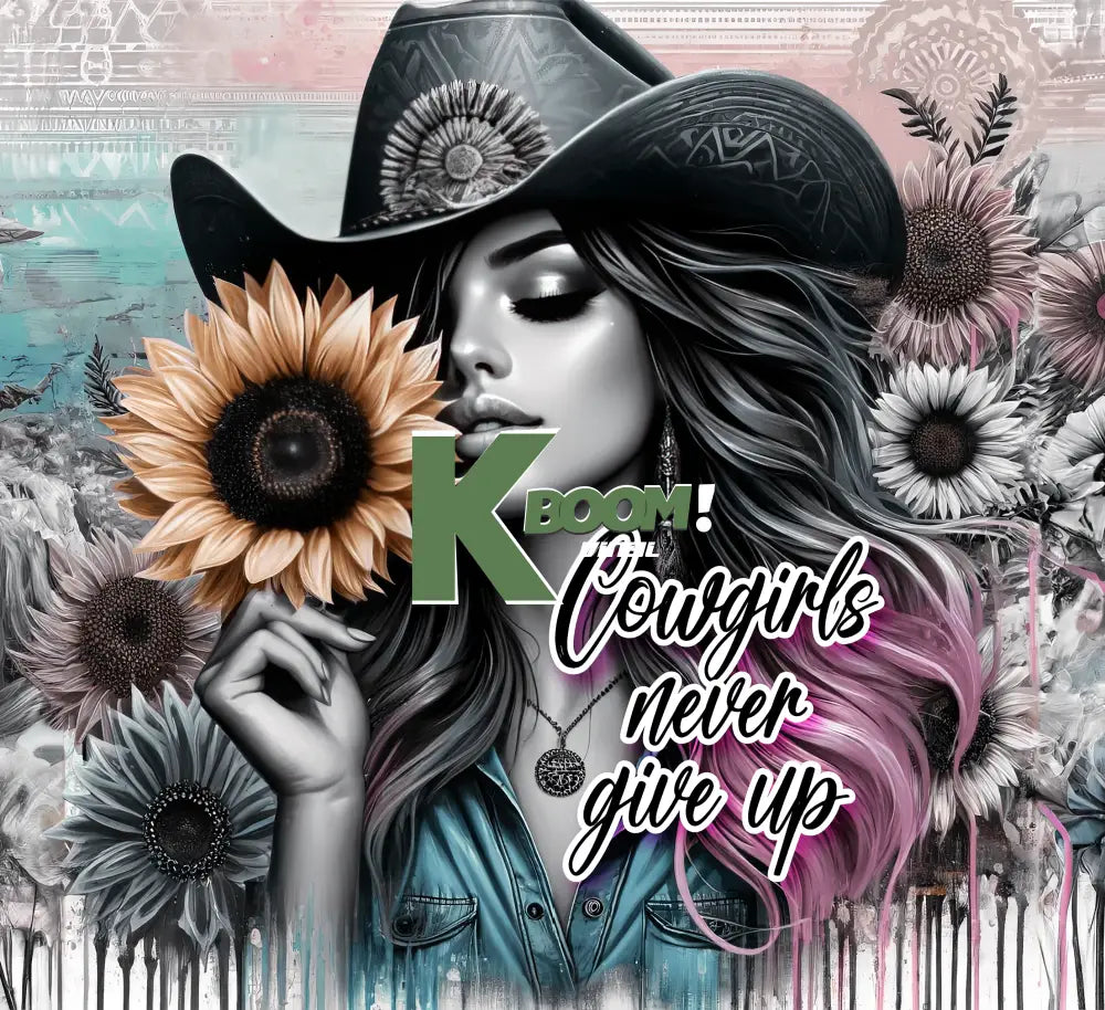 20 Oz Skinny Tumblers Cowgirl design 20 image to choice from 6