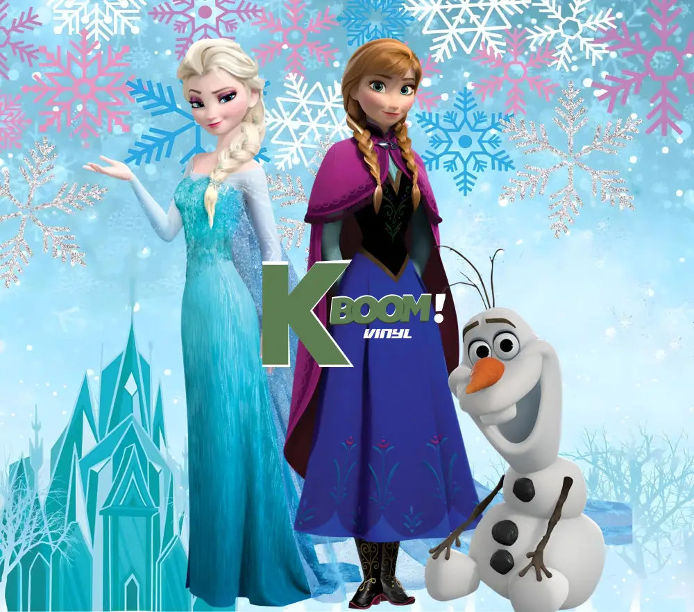 20 Oz Skinny Tumblers Frozen design 12 image to choice from 3