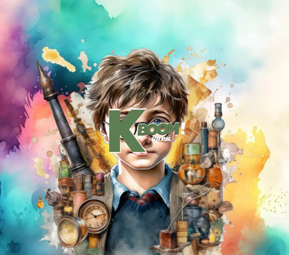 20 Oz Skinny Tumblers Harry Potter design 1 30 image to choice from 10