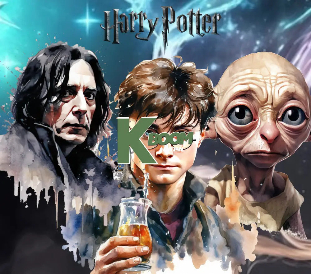 20 Oz Skinny Tumblers Harry Potter design 1 30 image to choice from 12