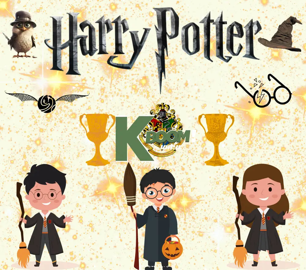 20 Oz Skinny Tumblers Harry Potter design 1 30 image to choice from 19