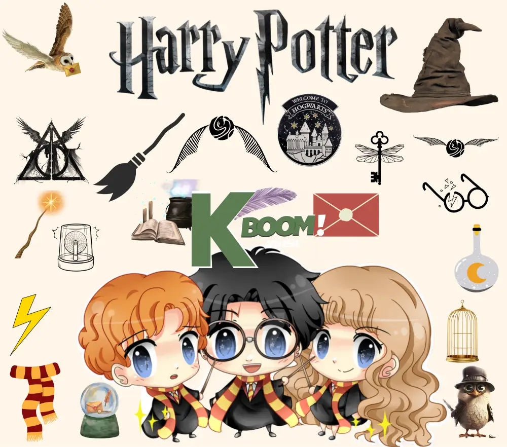 20 Oz Skinny Tumblers Harry Potter design 1 30 image to choice from 27