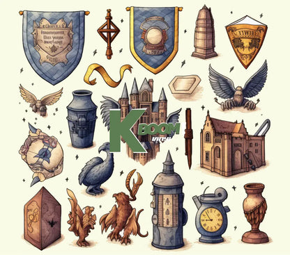 20 Oz Skinny Tumblers Harry Potter design 2 30 image to choice from 10