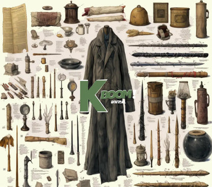 20 Oz Skinny Tumblers Harry Potter design 2 30 image to choice from 6