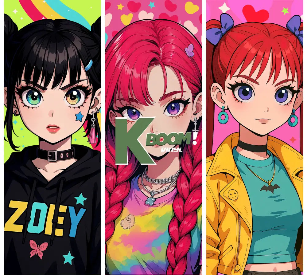 20 Oz Skinny Tumblers Kpop design 1 16 images to choice from