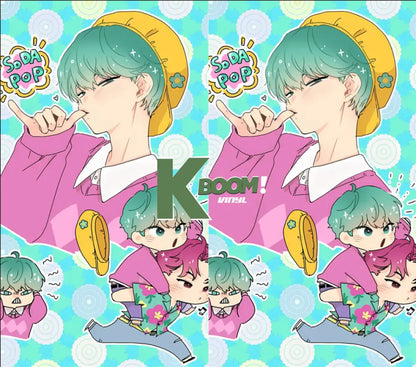 20 Oz Skinny Tumblers Kpop design 3 16 images to choice from 6