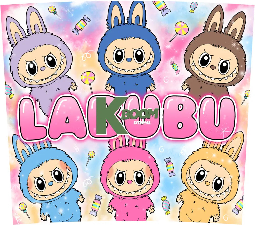 20 Oz Skinny Tumblers Labubu design 10 images to choice from 2