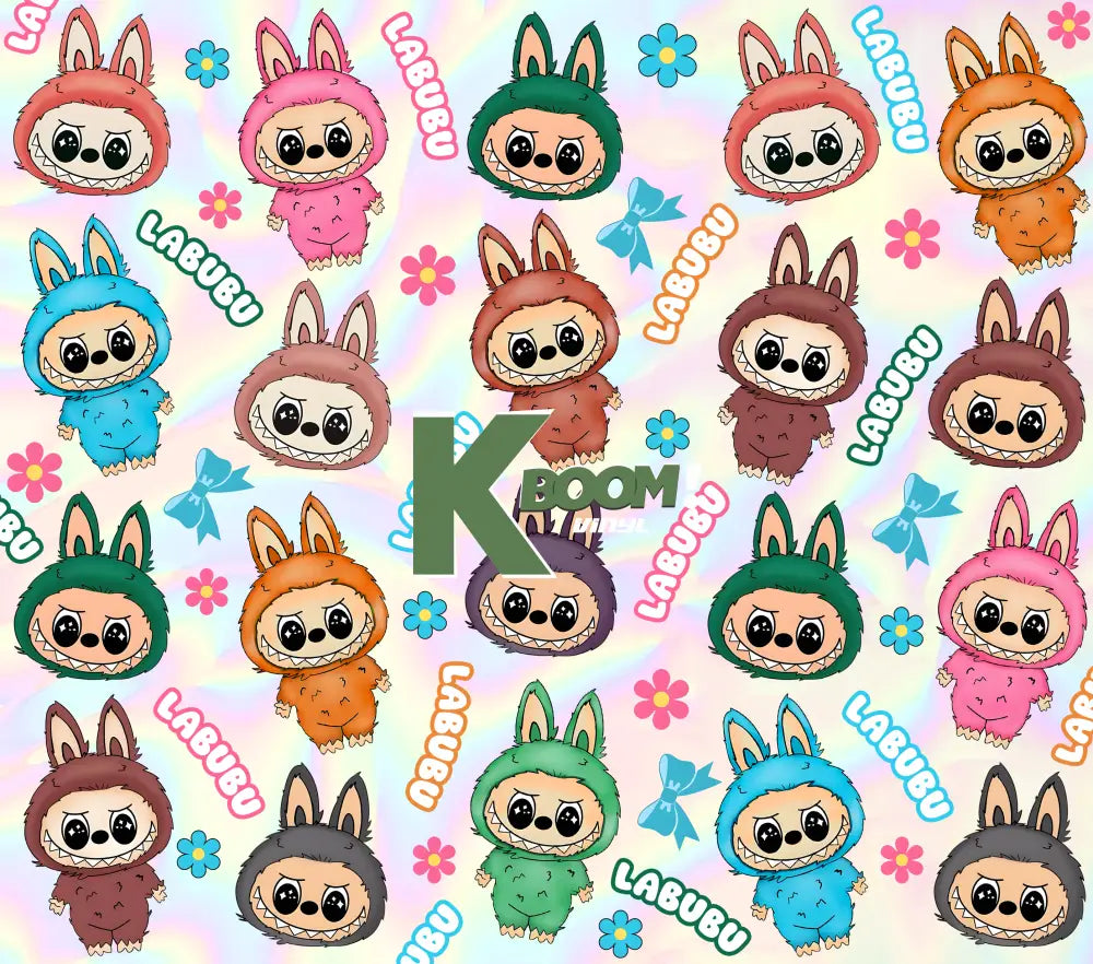 20 Oz Skinny Tumblers Labubu design 10 images to choice from