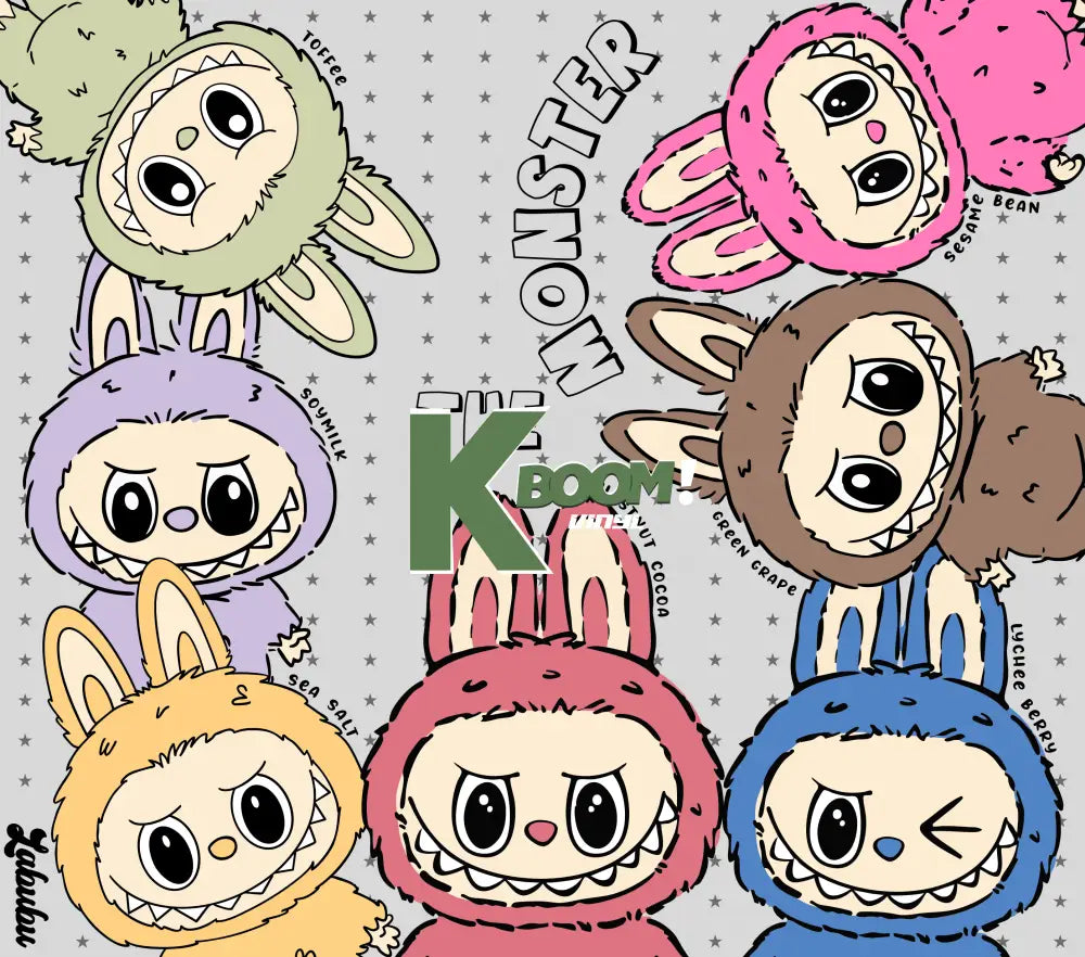 20 Oz Skinny Tumblers Labubu design 10 images to choice from 4