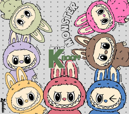 20 Oz Skinny Tumblers Labubu design 10 images to choice from 4