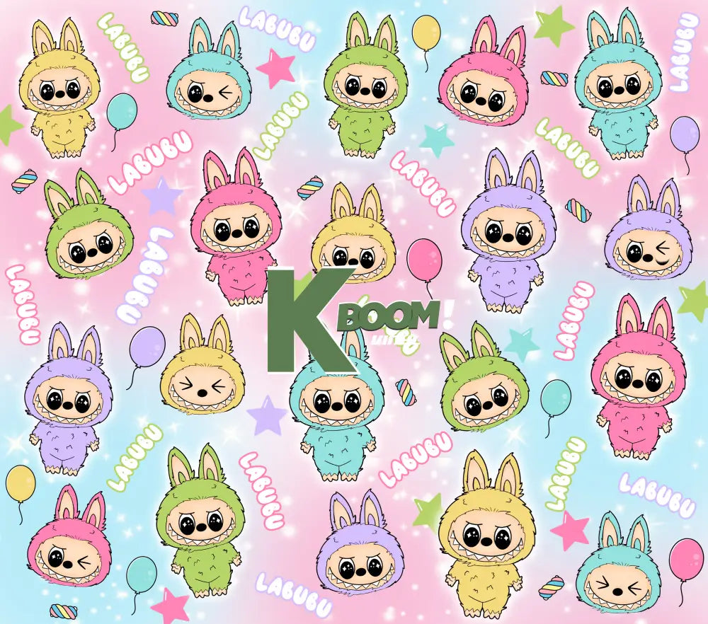 20 Oz Skinny Tumblers Labubu design 10 images to choice from 6