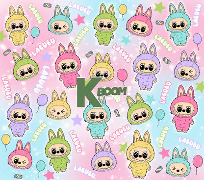 20 Oz Skinny Tumblers Labubu design 10 images to choice from 6