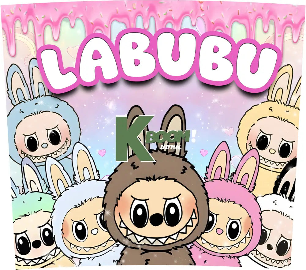 20 Oz Skinny Tumblers Labubu design 10 images to choice from 8