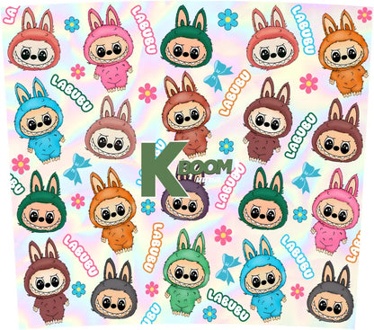 20 Oz Skinny Tumblers Labubu design 10 images to choice from 9