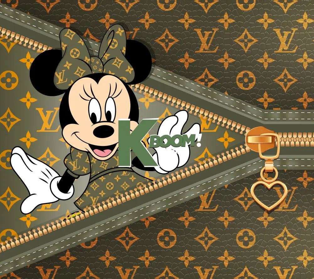 20 Oz Skinny Tumblers LV Minnie design 47 image to choice from 33