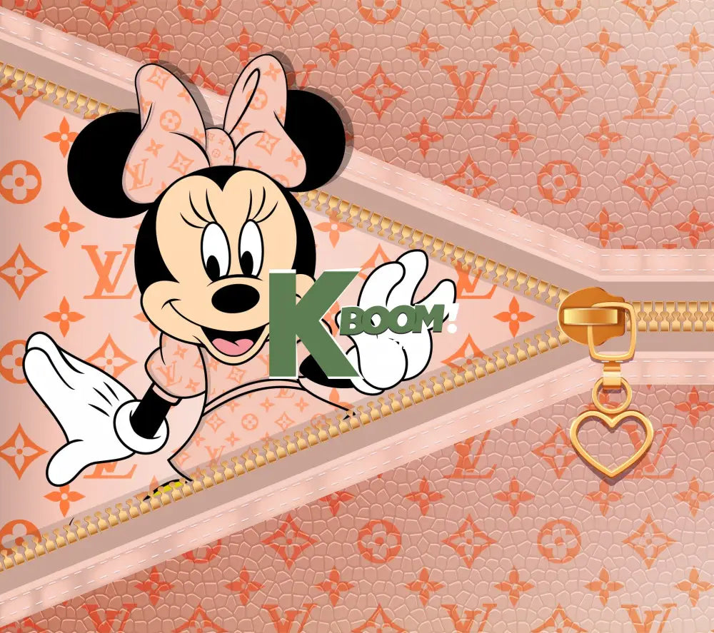 20 Oz Skinny Tumblers LV Minnie design 47 image to choice from 38