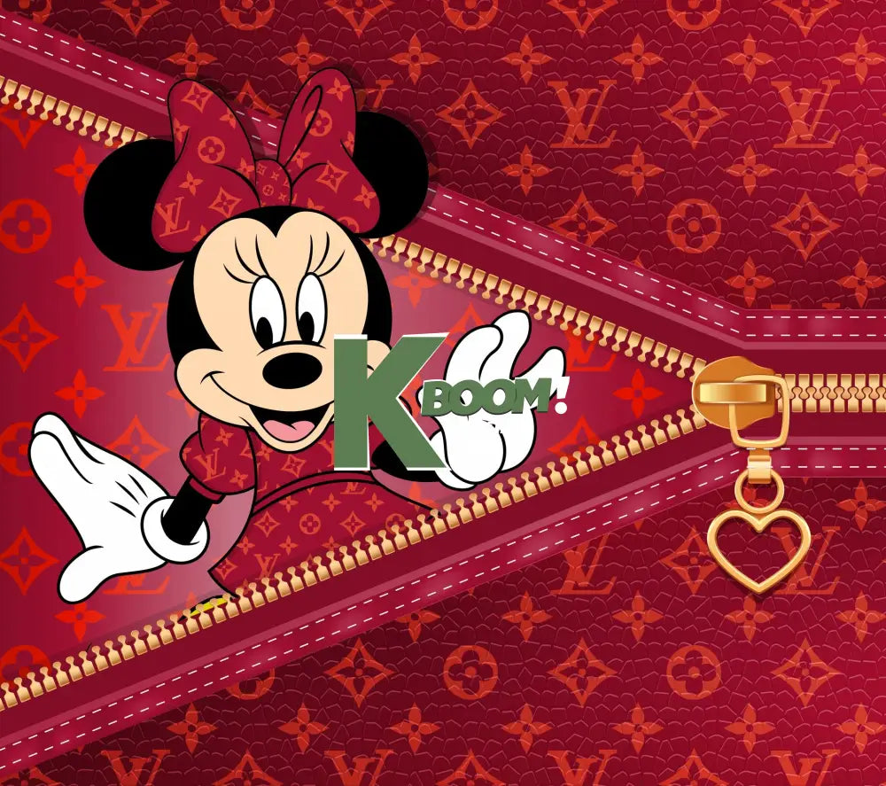 20 Oz Skinny Tumblers LV Minnie design 47 image to choice from 42