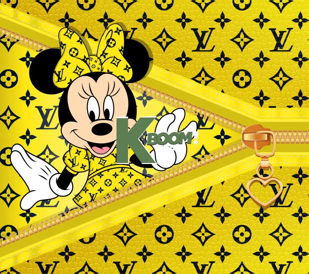 20 Oz Skinny Tumblers LV Minnie design 47 image to choice from 44