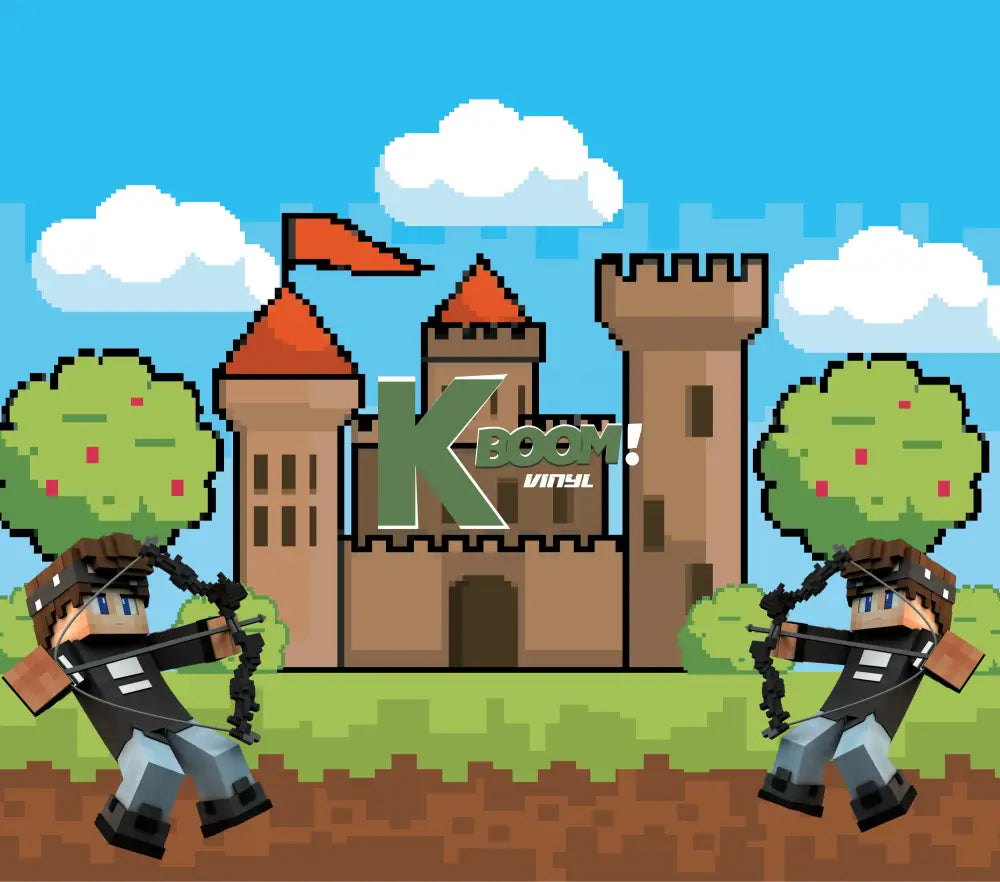 20 Oz Skinny Tumblers Minecraft design 13 image to choice from 1