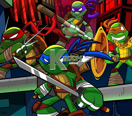 20 Oz Skinny Tumblers Ninja Turtle design 2 21 image to choice from 20