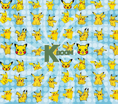 20 Oz Skinny Tumblers Pokémon design 1 30 image to choice from 1