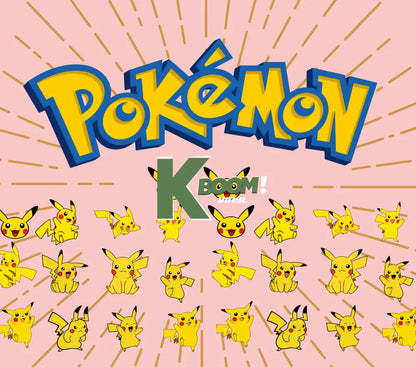 20 Oz Skinny Tumblers Pokémon design 2 22 image to choice from 19