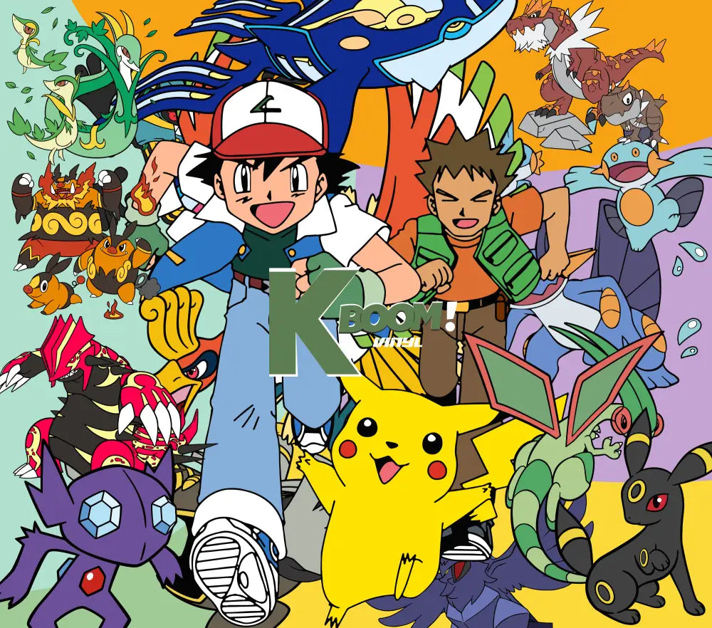 20 Oz Skinny Tumblers Pokémon design 2 22 image to choice from