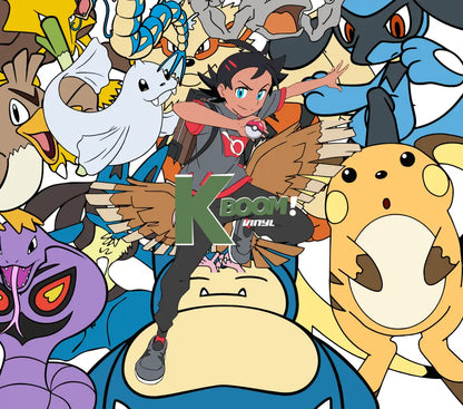 20 Oz Skinny Tumblers Pokémon design 2 22 image to choice from 6