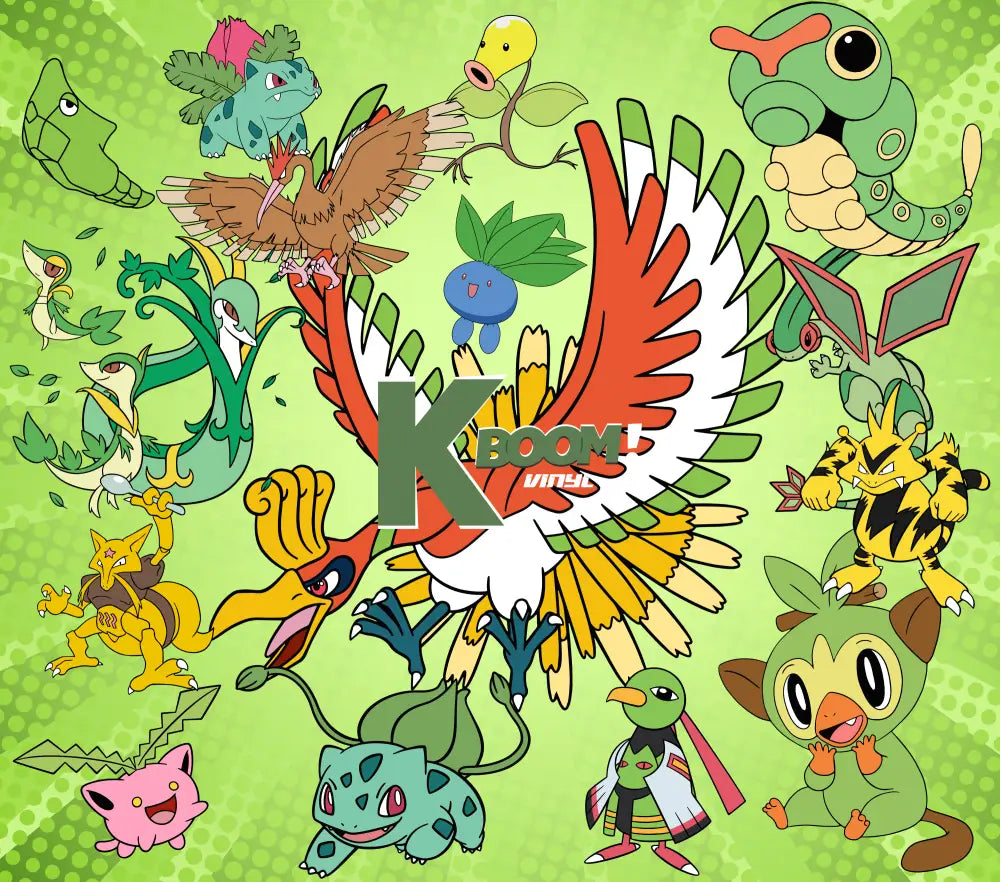 20 Oz Skinny Tumblers Pokémon design 2 22 image to choice from 7