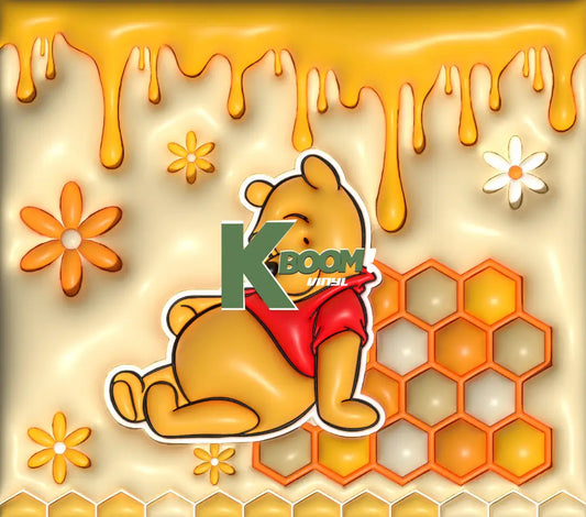 20 Oz Skinny Tumblers Pooh 11 image to choice from 2