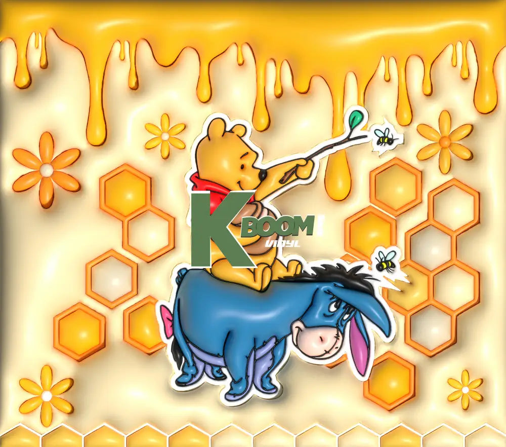 20 Oz Skinny Tumblers Pooh 11 image to choice from 8