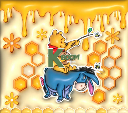 20 Oz Skinny Tumblers Pooh 11 image to choice from 8