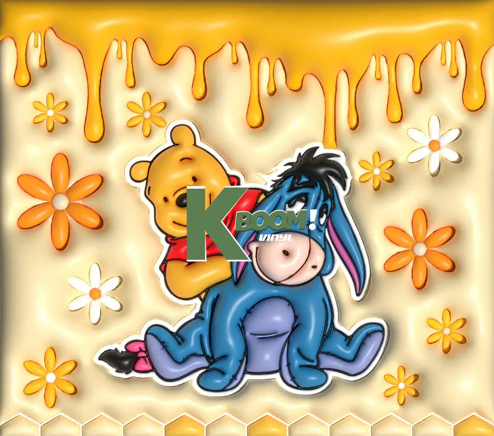 20 Oz Skinny Tumblers Pooh 11 image to choice from 9