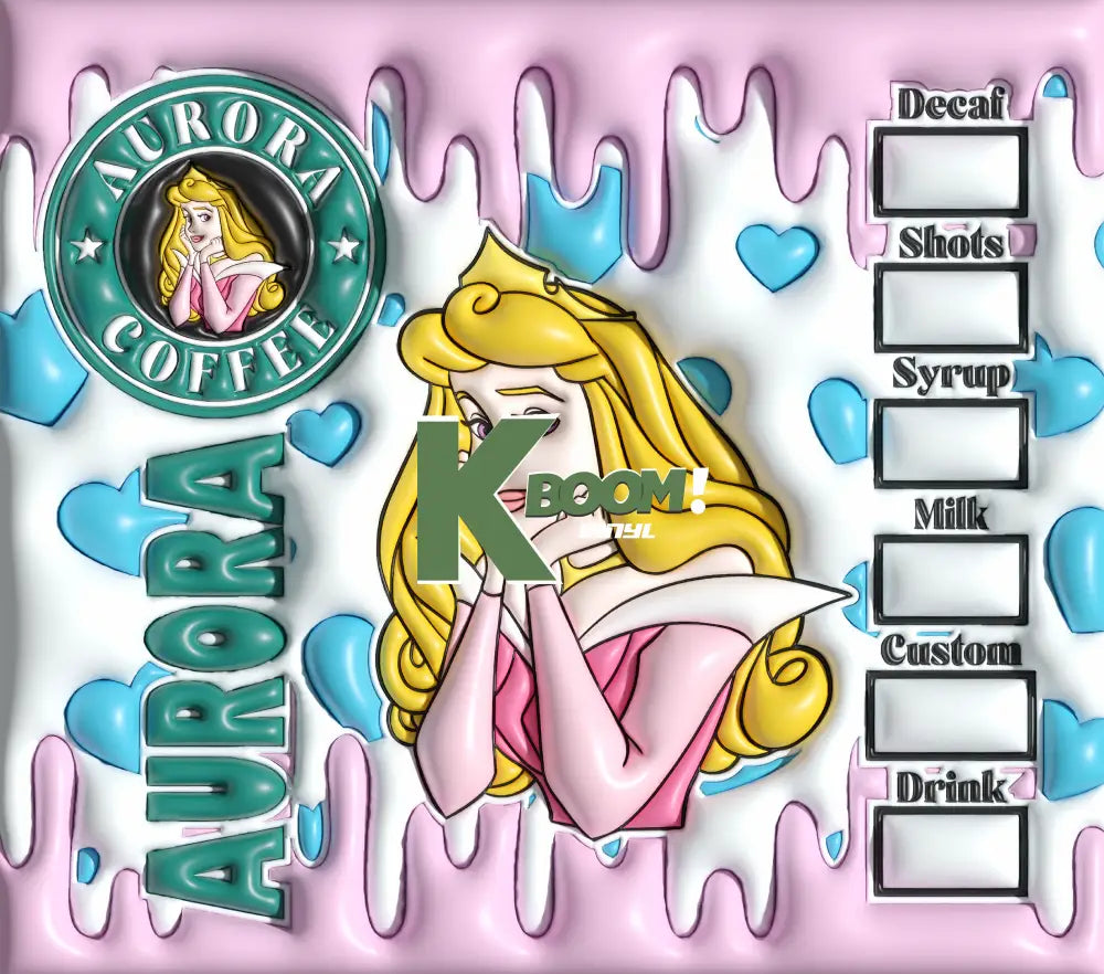 20 Oz Skinny Tumblers Princes 10 image to choice from 3