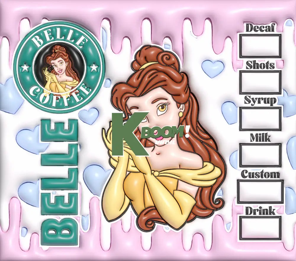 20 Oz Skinny Tumblers Princes 10 image to choice from 4