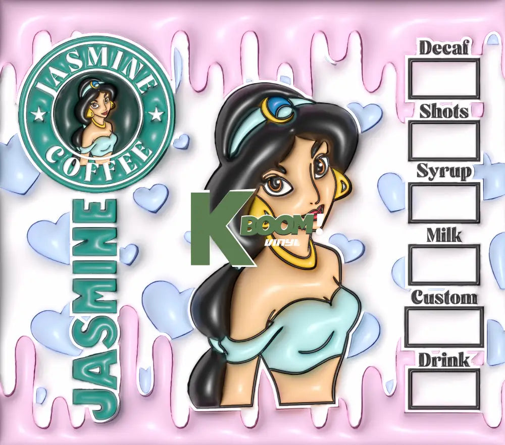 20 Oz Skinny Tumblers Princes 10 image to choice from 7