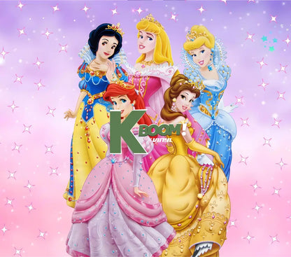 20 Oz Skinny Tumblers Princess design 2 30 image to choice from 1