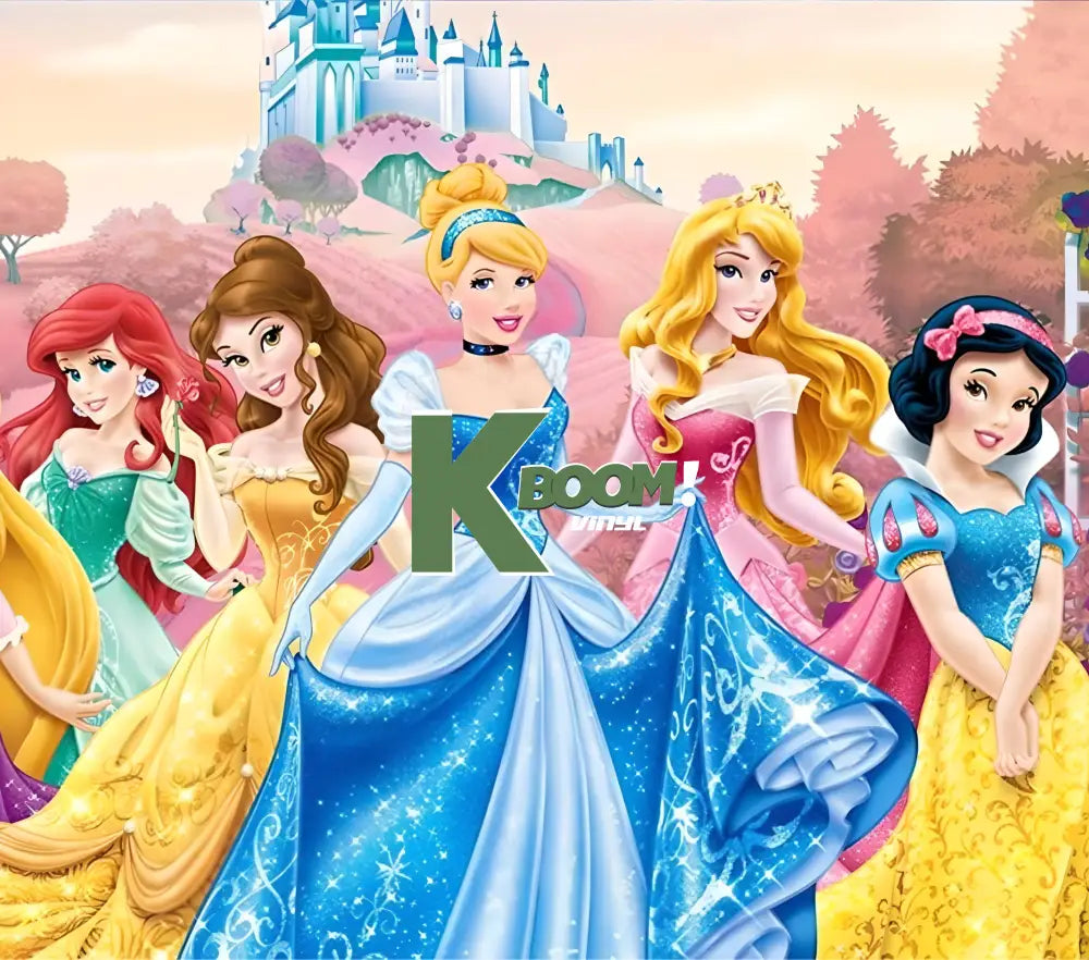 20 Oz Skinny Tumblers Princess design 2 30 image to choice from 18