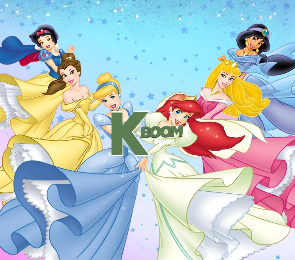 20 Oz Skinny Tumblers Princess design 2 30 image to choice from 24