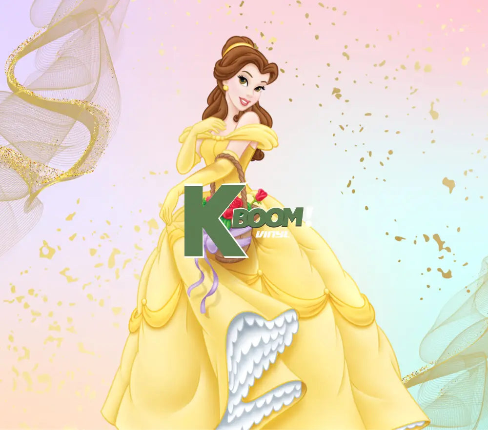 20 Oz Skinny Tumblers Princess design 2 30 image to choice from 28