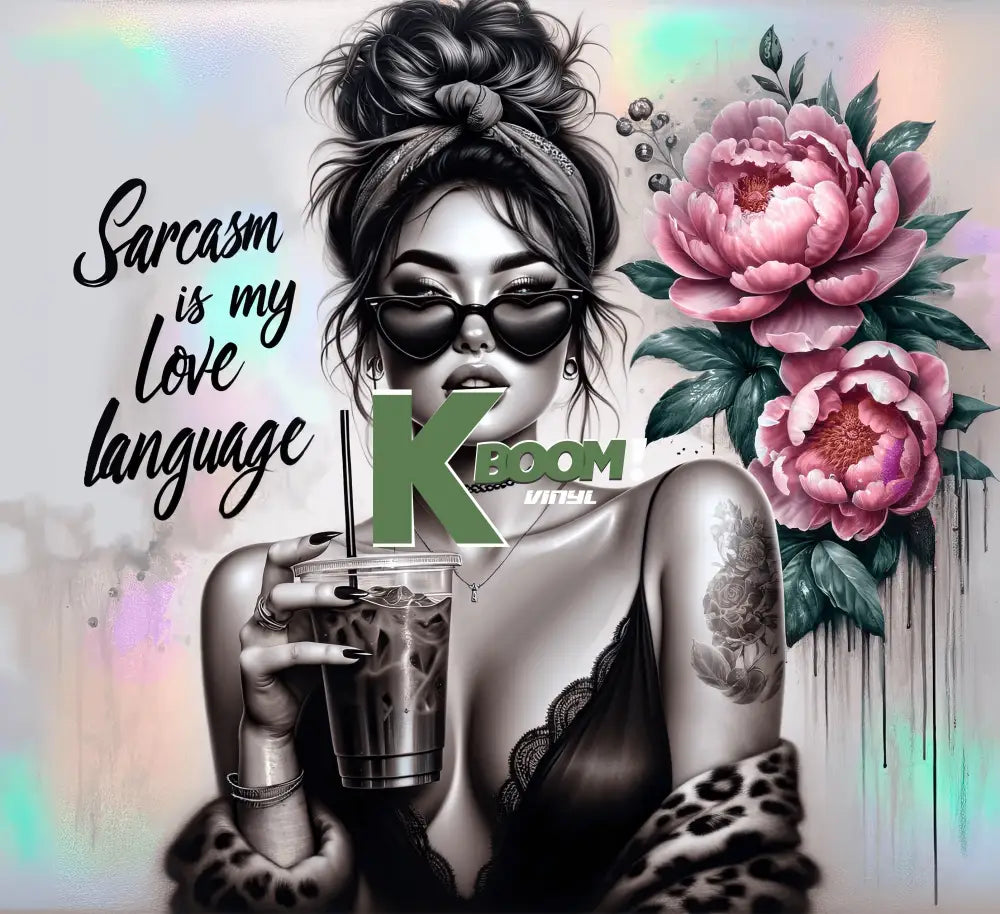 20 Oz Skinny Tumblers Sassy design 20 image to choice from 1