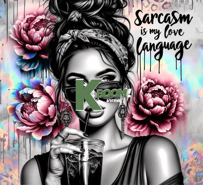 20 Oz Skinny Tumblers Sassy design 20 image to choice from 11