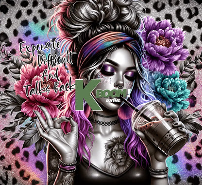 20 Oz Skinny Tumblers Sassy design 20 image to choice from 17