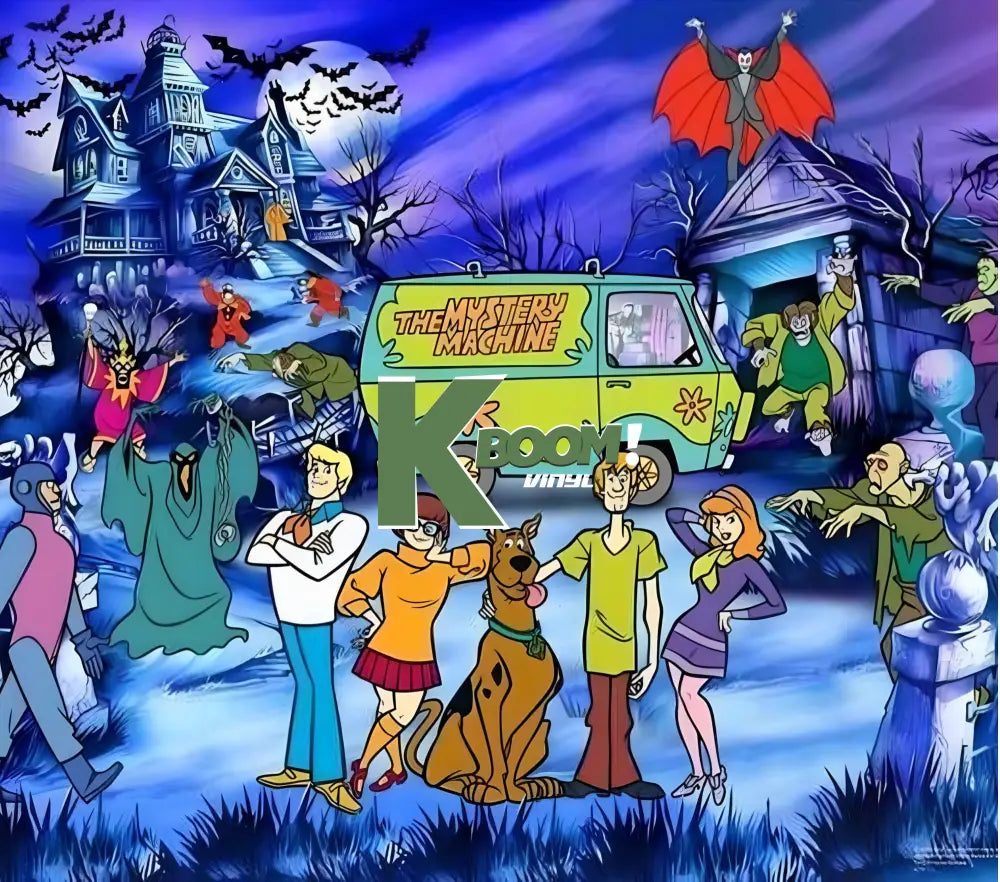 20 Oz Skinny Tumblers Scooby design 1 30 image to choice from 5