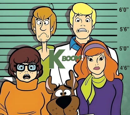 20 Oz Skinny Tumblers Scooby design 1 30 image to choice from 30