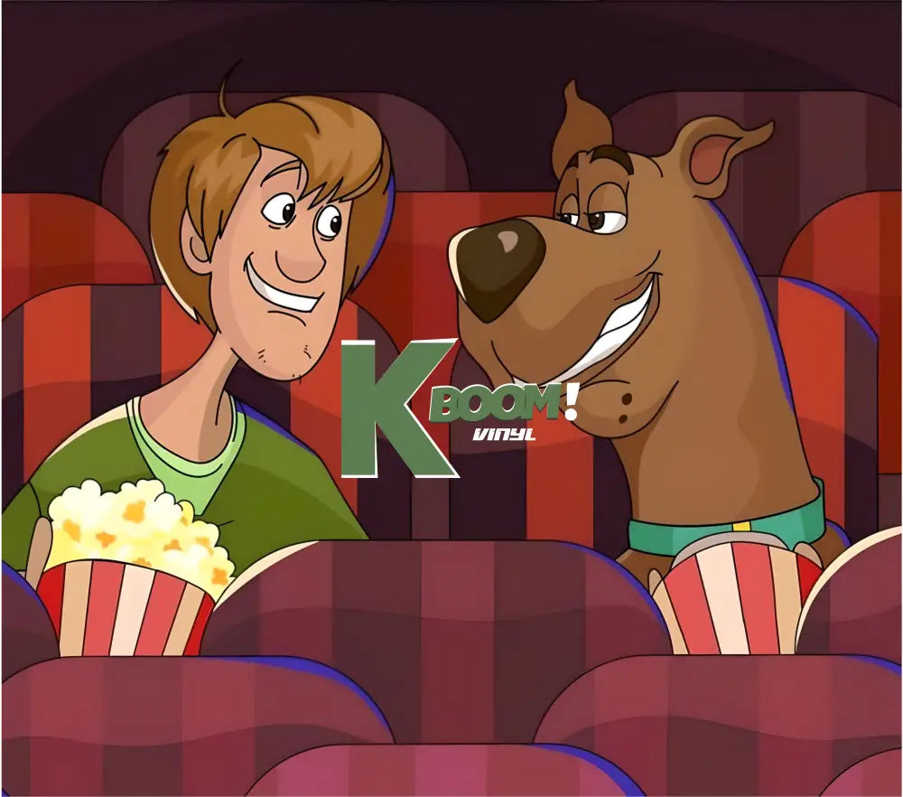 20 Oz Skinny Tumblers Scooby design 2 (30-60) 30 image to choice from 29