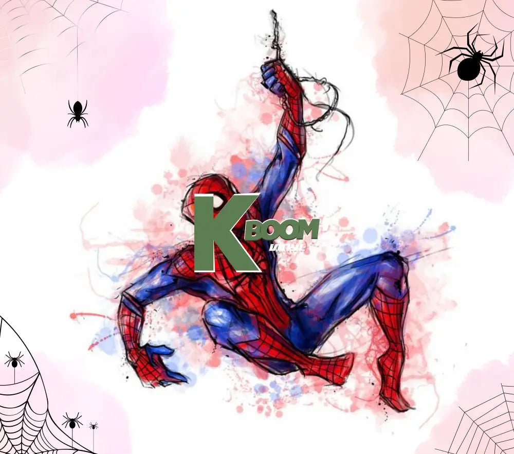 20 Oz Skinny Tumblers Spider man design 30 image to choice from 21