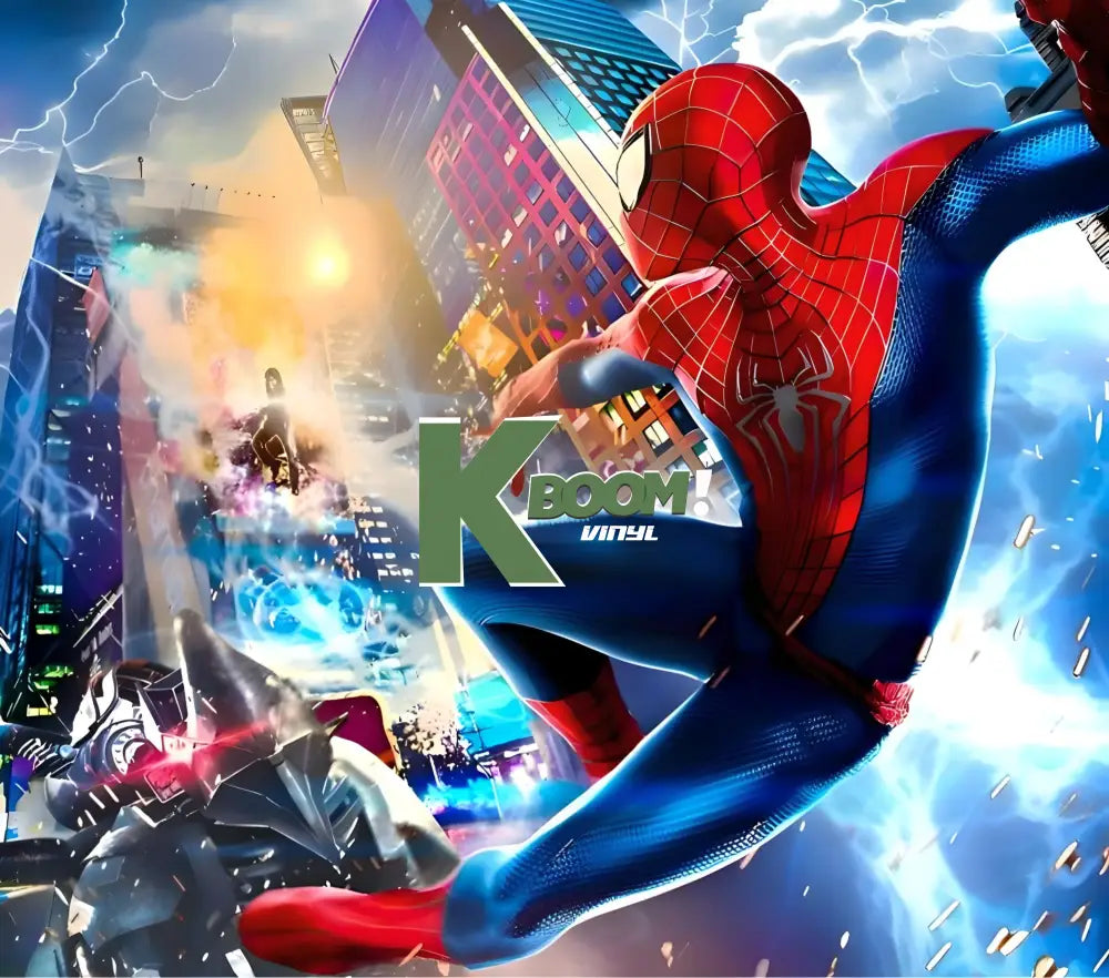 20 Oz Skinny Tumblers Spider man design 30 image to choice from 9